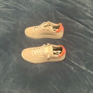 P448 woman’s sneakers pink and white and light gray